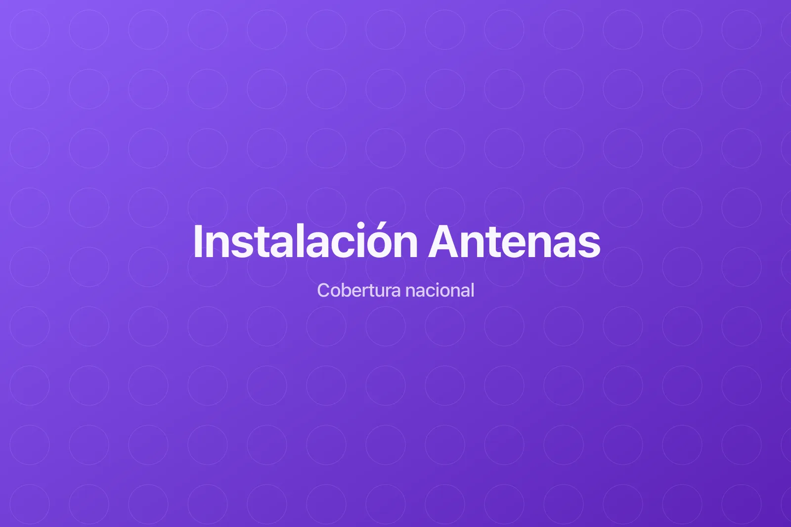 Parabólica satélite
